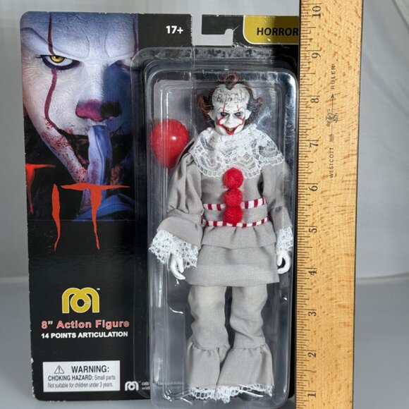 Mego 8" Action Figure - IT - Pennywise the Clown - 2021 - Picture 8 of 9